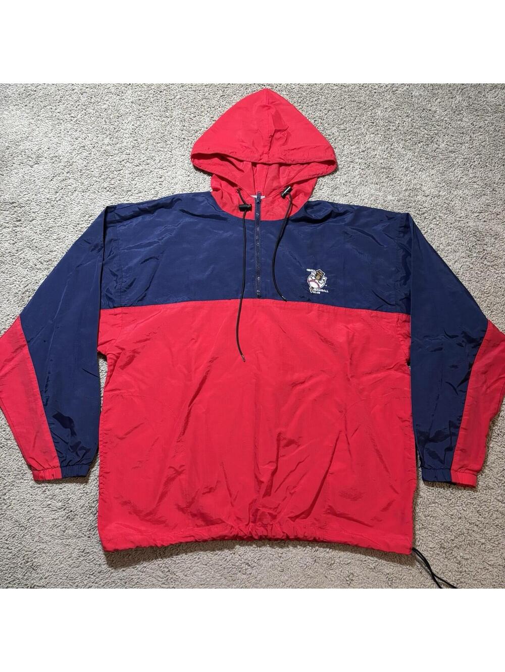 Vintage Omaha Golden Spikes Baseball Jacket Mens L Augusta Sportswear MiLB 90s
